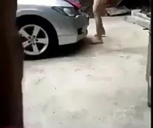 Sebuah Hitam, Seorang pria di mulutnya dan dia pergi. mertua vs menantu japan sex